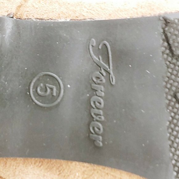 Forever Womens Program 33 Lace Up Ankle Boot 5 - Picture 10 of 10